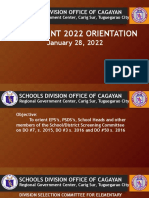 Assessment Orientation 2022 Updated