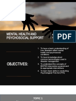 Mental Health and Psychosocial Support: Nato National High School January 31, 2022