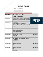 French Course: Duration of Course - 6 Months Designed For - School Students