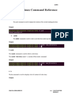 Unix/Linux Command Reference: Output