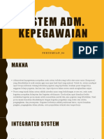 Sistem Administrasi Kepegawaian