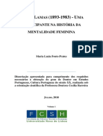 Maria Lamas - Uma Participante Na História Da Mentalidade Feminina