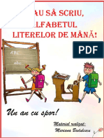 Vreau Să Scriu. Alfabetul Literelor de Mână