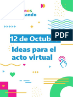 12 de Octubre Ideas Acto Virtual