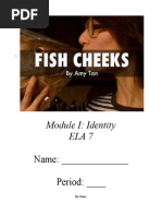 Commonlit Fish-Cheeks Student | PDF