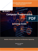 Computer Programming Fundamentals