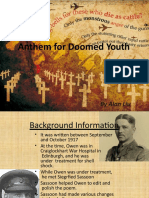 Anthem For Doomed Youth