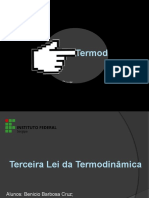 Terceira Lei da Termodinâmica e o Zero Absoluto