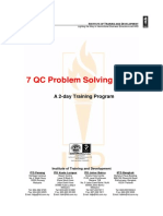 7 QC Problem Solving Skills: A 2-Day Training Program