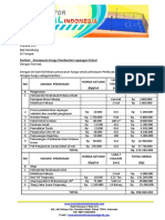 Contoh RAB Pembuatan Pembangunan Lapanga