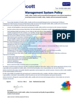 Andrew Scott Ltd IMS Policy Statement