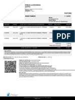 Combustible La Estancia CES071221PY3: Fecha Folio Fiscal