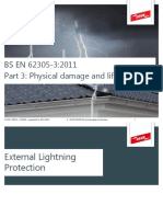 BS EN 62305-3:2011 Part 3: Physical Damage and Life Hazard