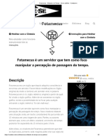 Fotamecus - Dilatador de Tempo - Servo Público - Caotize-Se