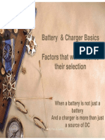 Batteries Chargers For Stationary Applications