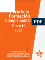 Brochure Formación Complementaria CSF-SENA