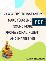 7 Tips To Sound More Fluent in English!
