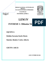 Informe 1-Difusion Molecular