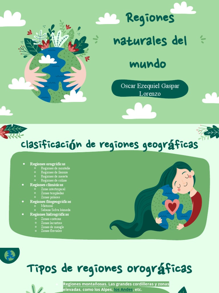 Clasificación de Regiones Naturales | PDF | Selva | Clima