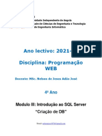 Aula03- Introdução ao SQL Server