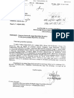 Dopis Ministra Obrane Načelniku Glavnog Stožera, 07.02.2022