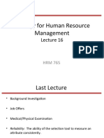 Strategy For Human Resource Management