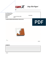 Setup Sheet Report for S840D-DMG/MORI