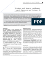 Which Is Guilty in Self-Induced Penile Fractures: Marital Status, Culture or Geographic Region? A Case Series and Literature Review
