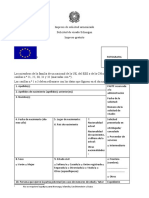 Nuovo Modulo Domanda Visto Schengen