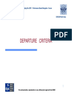 Departure Criteria: Beijing Dec 2007 - Performance Based Navigation Course