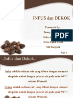 Download INFUS Dan DEKOK Present by Siti Suryani SN55787845 doc pdf