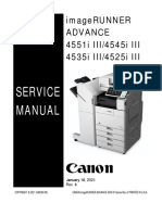 imageRUNNER ADVANCE 4500 III Series - Service Manual