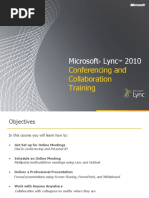 Download Microsoft Lync 2010 Conferencing and Collaboration Training by Anthony Waye SN55788068 doc pdf