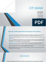 Citi Bank: Case Study
