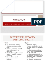Session 3 Interest Rate and Bonds