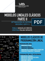 Modelos Lineales Clásicos ParteII
