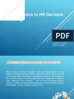 HR Analytics in HR Decision Making - (Group 5)