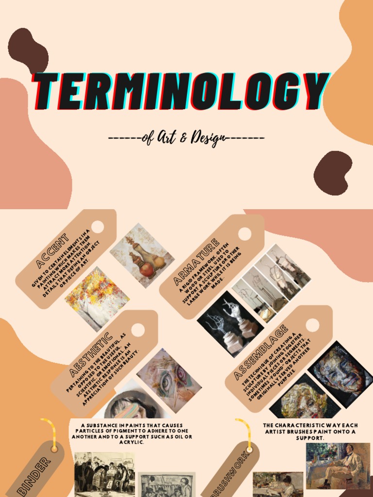 Elements and Principal of Art and Design PDF Shape Composition