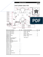 Engine Block and Cylinder Liner V32: Vasa 32 Spare Parts List 100-05