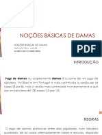 3º Ano-Noções Básicas de Damas