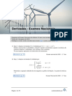 Derivadas - Exames Nacionais: Resoluções e Vídeos