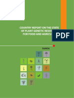 Country Report On The State of Plant Genetic Resources For Food and Agriculture