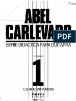 Abel Carlevaro - Caderno 1 - Escalas