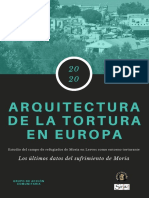 Es Arquitectura de La Tortura en Europa. Septiembre 2020 2