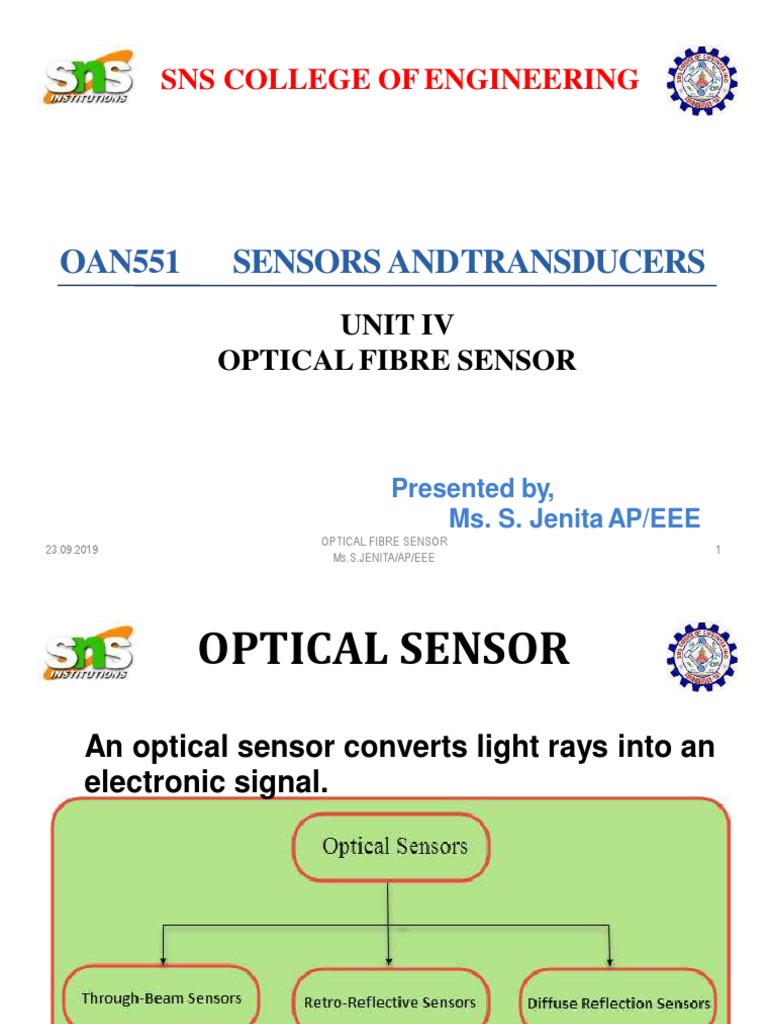 OAN551 Sensors Andtransducers Sns College of Engineering PDF