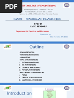 Oan551 Sensors and Transducers: Sns College of Engineering