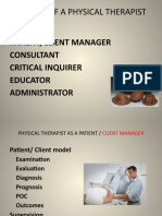 5 Roles of A Physical Therapist - 2019 S