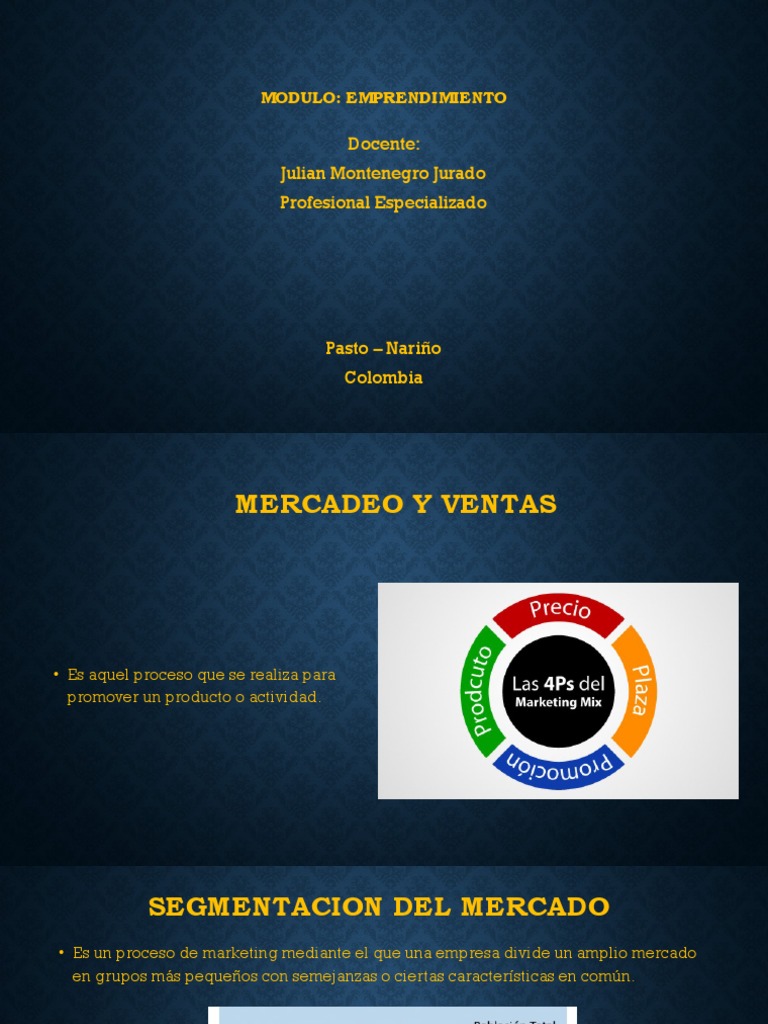 Estrategias de Marketing para Emprendedores | PDF | Marketing | Mercado ...