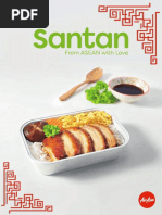 Scoot Inflight Menu 2025 Overview | PDF | Sauce | Curry