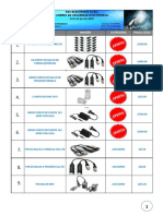 Lista Accesorios Tecnicos